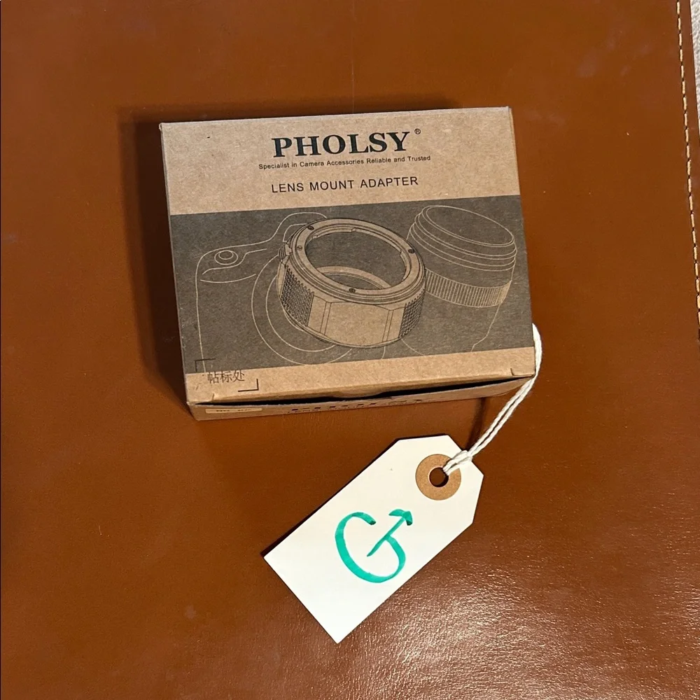 NG-RF Lens Adapter: Pholsy, new with case & box
